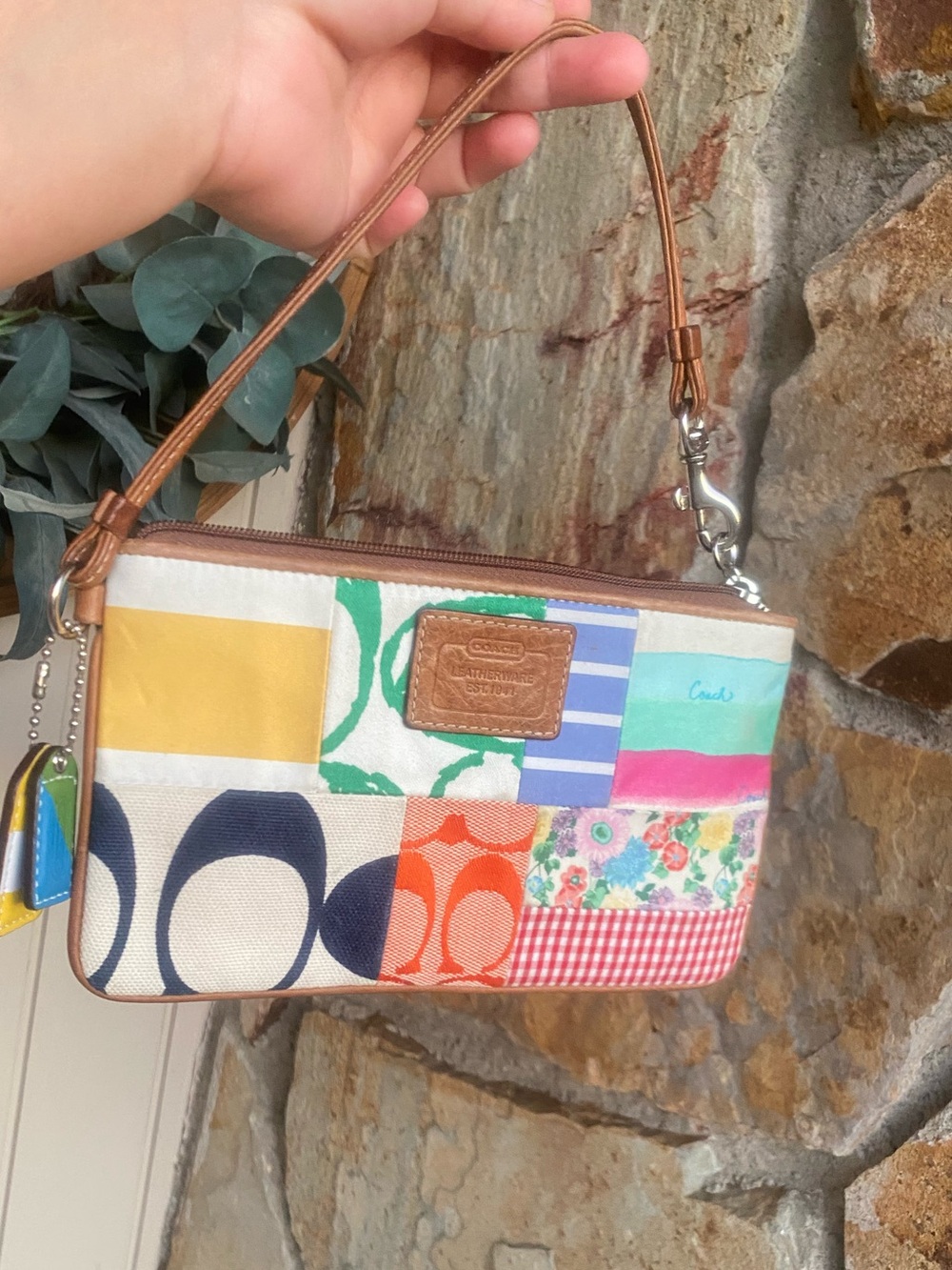 Coach Multicolor Wristlet